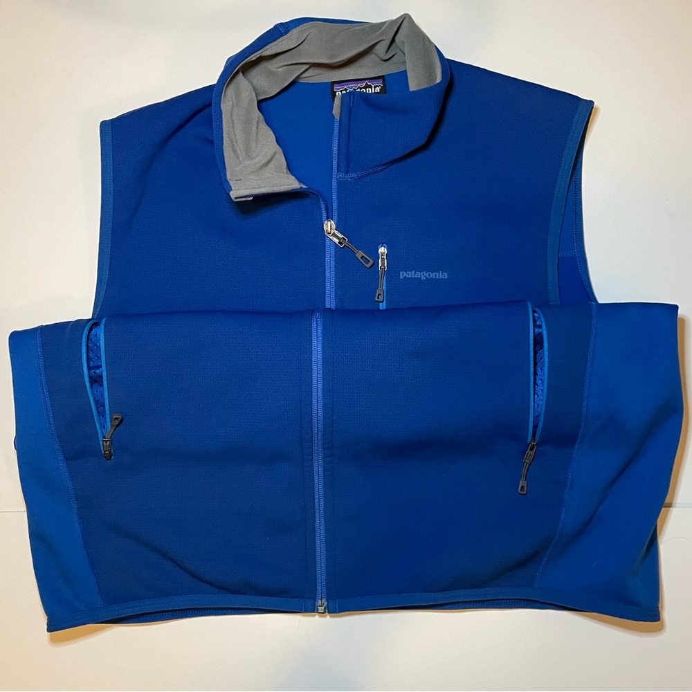 Patagonia Men's Piton Hybrid vest Blue
